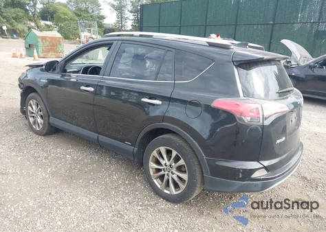 2016 Toyota Rav4 Hybrid Limited из США, поврежденный, VIN JTMDJREV2GD033804